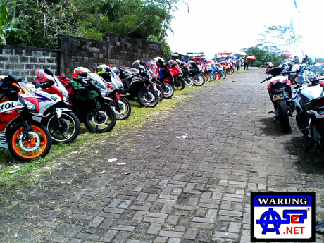Ratusan CBR Berkumpul Di Sirkuit Bukit Peusar Tasikmalaya